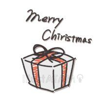 手書きのおしゃれなクリスマス