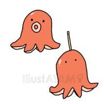 手書きのたこさんウインナー