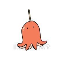 手書きのたこさんウインナー（爪楊枝付き）