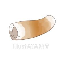 手書きのちくわ