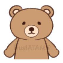 手書きのゆるいくま