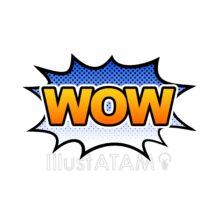 手書きのアメコミ風の吹き出し