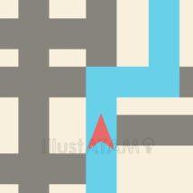 手書きのカーナビ