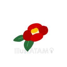 手書きの椿（小）