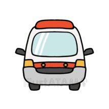 救急車の正面