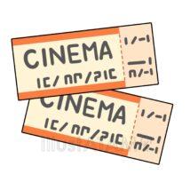 映画館のチケット