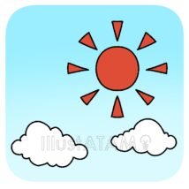 晴れの天気