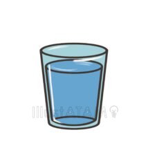 水（グラス）