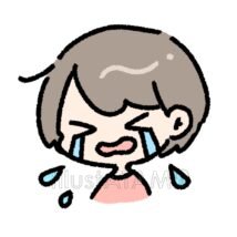 泣く人