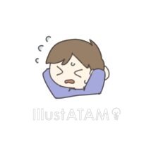 焦る男