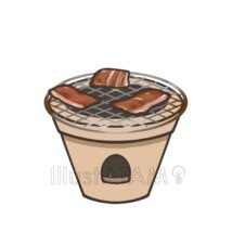 焼肉（七輪・こんがり）