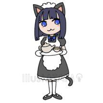猫耳のメイド