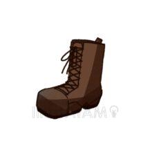 男性用ブーツ（茶色）