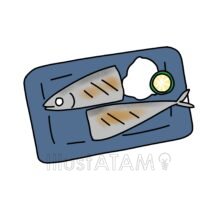 秋刀魚の塩焼き