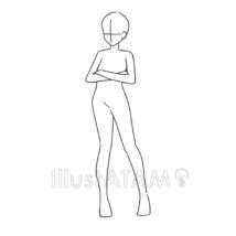 立ち絵のポーズ