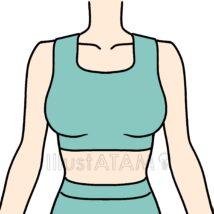 立体感のある胸