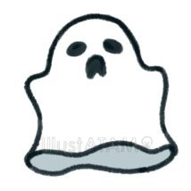 簡単なおばけ（幽霊）