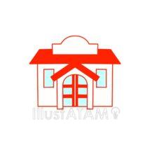 簡単なお店（赤色）