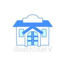 簡単なお店（青色）