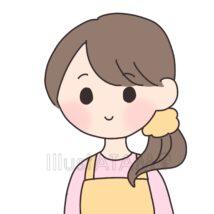 簡単なお母さんの似顔絵