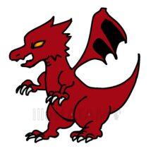 簡単なかっこいいドラゴン