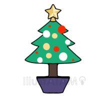 簡単なかわいいクリスマスツリー