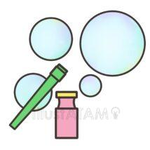 簡単なかわいいシャボン玉