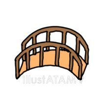 簡単なかわいい橋