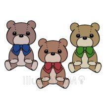 簡単なくまのぬいぐるみ