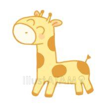 簡単なゆるいキリン