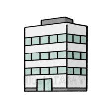 簡単なオフィスビル