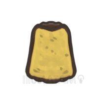 簡単なカヌレ（断面）