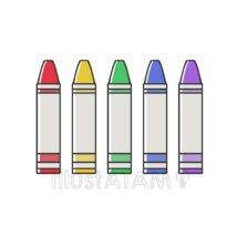 簡単なクレヨン