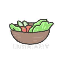 簡単なサラダ