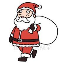 簡単なサンタクロース（クリスマス）