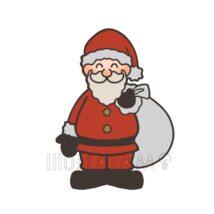 簡単なサンタクロース（笑顔）