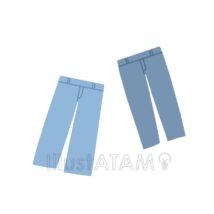 簡単なジーンズ