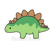 簡単なステゴサウルス