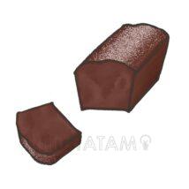 簡単なパウンドケーキ（チョコ）