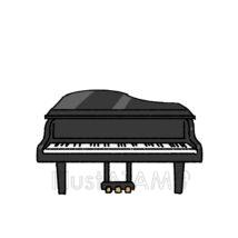 簡単なリアルなピアノ