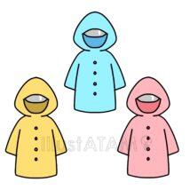 簡単なレインコート