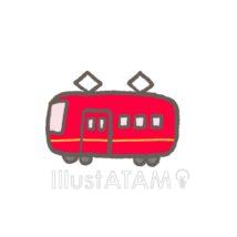 簡単な乗り物（電車）