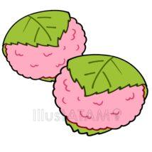 簡単な桜餅（2個）