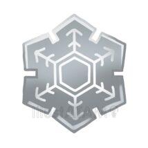 簡単な氷の結晶