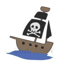 簡単な海賊船