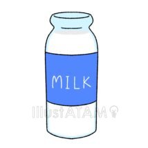 簡単な牛乳瓶