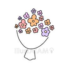 簡単な花束