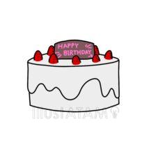 簡単な誕生日ケーキ