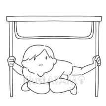 簡単な避難訓練