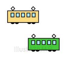 簡単な電車